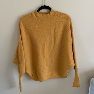 Mustard crew neck sweater